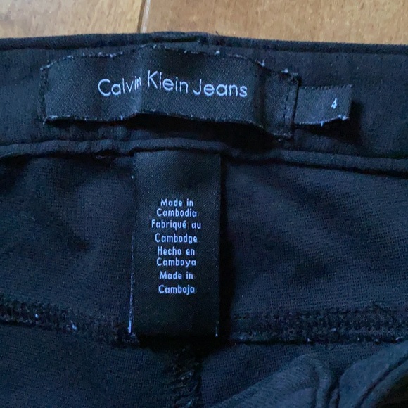 CALVIN KLEIN WOMENS JEGGINGS SZ 4 - Picture 2 of 8